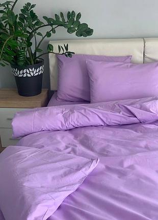 Комплект постельного белья бязь gold luxe, лаванда