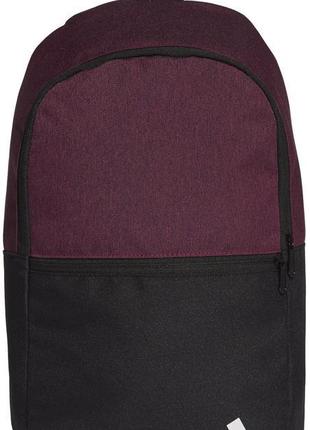 Cпортивний рюкзак 18l adidas backpack daily bp ii burgundy black2 фото