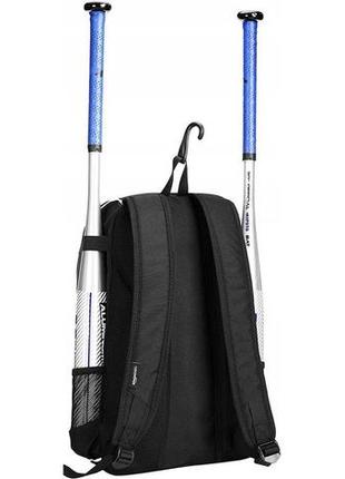Спортивний рюкзак 22l amazon basics чорний із синім2 фото