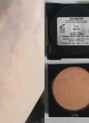 Пудри для обличчя chanel les beiges poudre belle mine naturelle3 фото