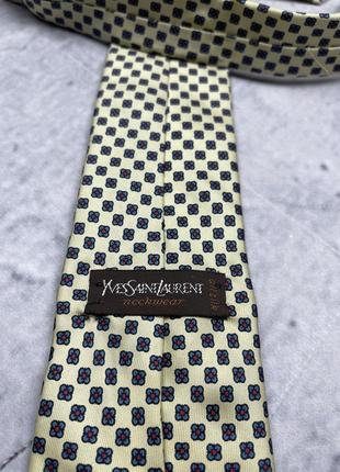Ysl yves saint laurent галстук краватка (2 штуки)8 фото