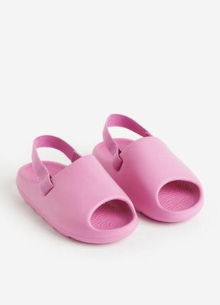 Шлепанцы для девочки h&m