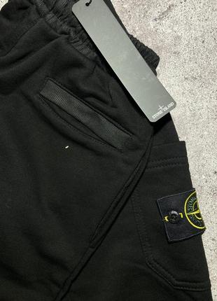 Джогери stone island black cotton5 фото