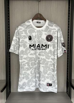 Футболка a bathing ape майями miami abape