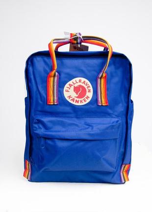 Рюкзак fjallraven kanken classic rainbow 16л топ якість з райд...