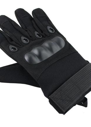 Тактичні рукавички повнопалі, black (xl)