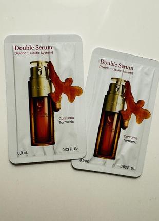 Пробник сироватки clarins double serum 0,9 мл