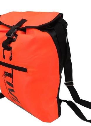 Спортивний рюкзак-мішок 13l corvet, bp2126-98 жовтогарячий4 фото