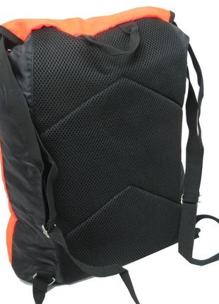 Спортивний рюкзак-мішок 13l corvet, bp2126-98 жовтогарячий6 фото