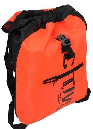 Спортивний рюкзак-мішок 13l corvet, bp2126-98 жовтогарячий7 фото