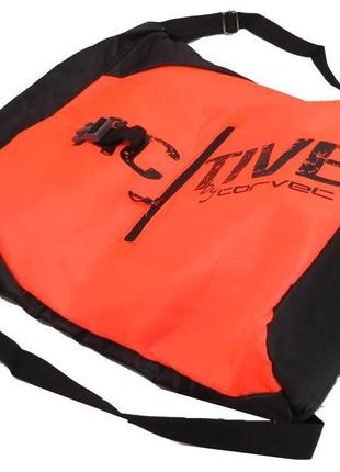 Спортивний рюкзак-мішок 13l corvet, bp2126-98 жовтогарячий10 фото