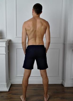 Мужские летние короткие шорты из натурального льна4 фото