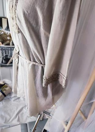 Легка сіра блузка туніка від са4 фото