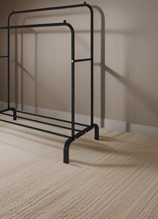 Організація простору з loft rack: подвійна стійка вішалка для одягу та взуття