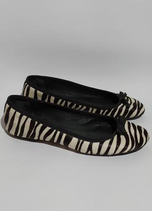 Brazil le ballon оригінал тигрові балетки човники туфлі розмір 38.5 39