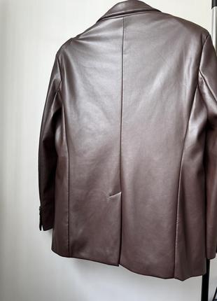 Кожаный пиджак6 фото