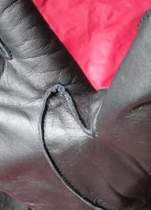 Мужские новые кожаные перчатки4 фото