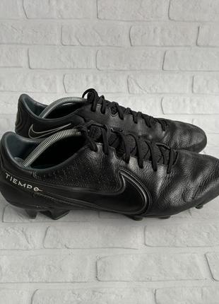 Шкіряні копочки nike tiempo legend pro 47 кожаные бутсы профи оригинал