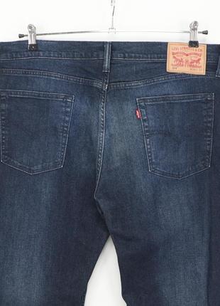 Мужские темно синие брюки джинсы levi’s 514 оригинал [ 36х32 ]4 фото