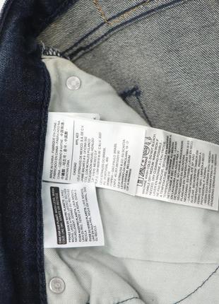 Чоловічі темно сині штани джинси levi’s 514 оригінал [ 36х32 ]5 фото