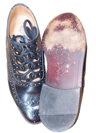Hector russell шкіряні броги туфлі взуття кілт4 фото