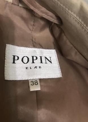 Піджак бавовняний брендовий popin kler3 фото