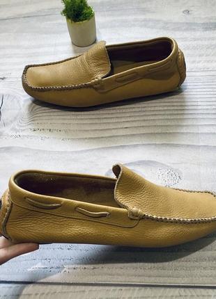 Мокасіни туфлі лофери шкіряні натуральні florsheim