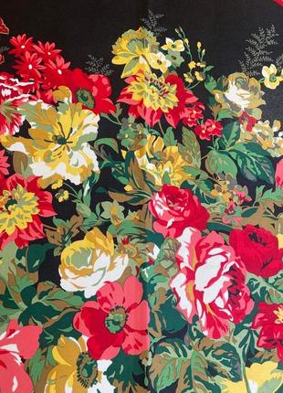 Дизайнерский платок шелк albert nipon, япония