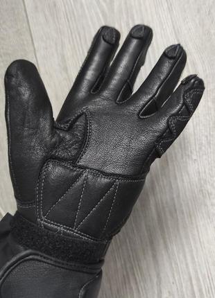 Шкіряні мото перчатки schoeller california keprotec s жіночі підліткові3 фото