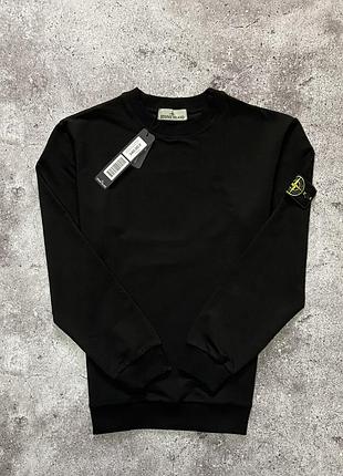 Світшот stone island black 2