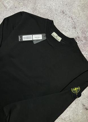 Світшот stone island black 3