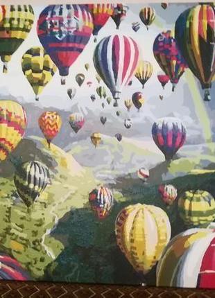 Картина "воздушные шары"