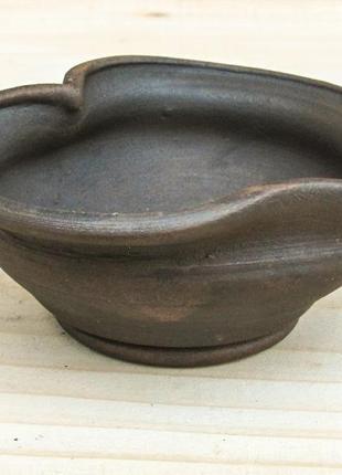 Солонка гончарная сердце