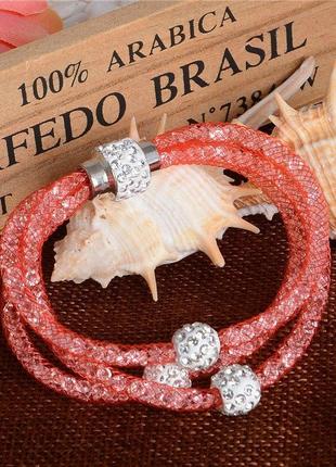 🏵️браслет в кристалах зоряний пил, новий! 9484