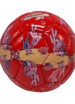 М'яч футбольний дитячий bambi c 44735 розмір no2 (червоний)