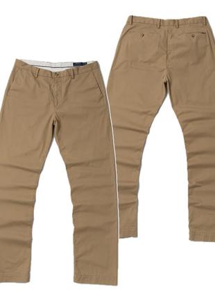 Polo ralph lauren beige stretch classic fit pants&nbsp;мужские брюки
