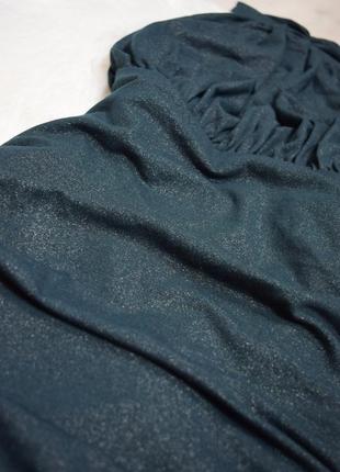 Сукня міді з глітером по фігурі вечірнє плаття5 фото
