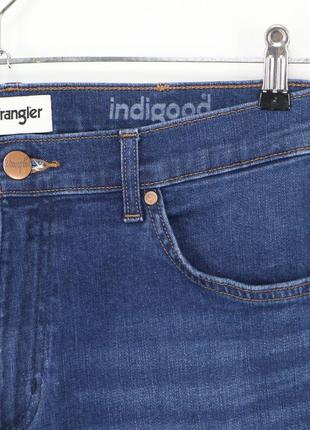 Чоловічі сині штани джинси wrangler indigood оригінал [ 32x30 ]6 фото