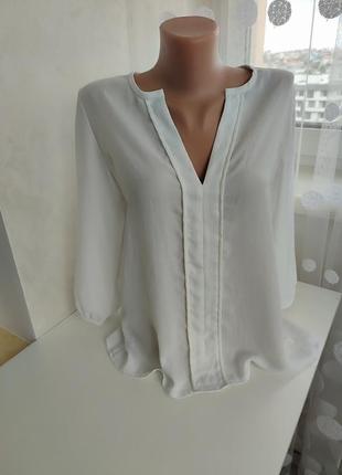 Белая блузка marccain3 фото