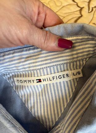 Рубашка женская tommy hilfiger оригинал бренд стильная модная tommy hilfiger4 фото