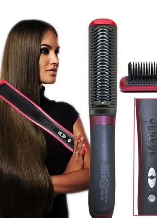 Електрична гребінець випрямляч kd-388 hair straightener zf388