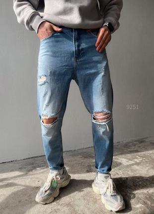 Чоловічі джинси якість висока багато розмірів, зручні в носінні стильно виглядають1 фото