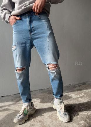 Чоловічі джинси якість висока багато розмірів, зручні в носінні стильно виглядають7 фото