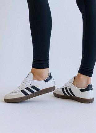 Женские кроссовки adidas samba10 фото