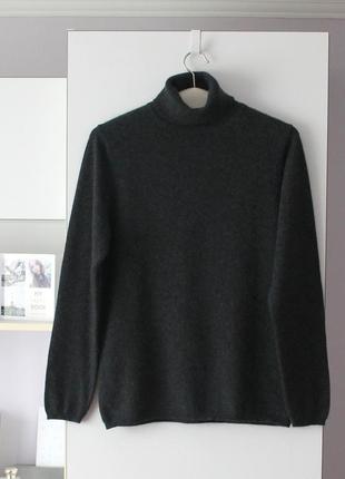 Мякесенький сірий кашеміровий светр від in linea1 фото