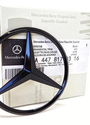 Емблема mercedes w447 9см vito a4478170316 на кришку багажника...