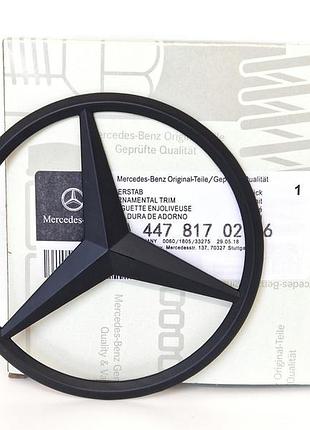 Емблема mercedes vito w447 11см a4478170216 на кришку багажник...