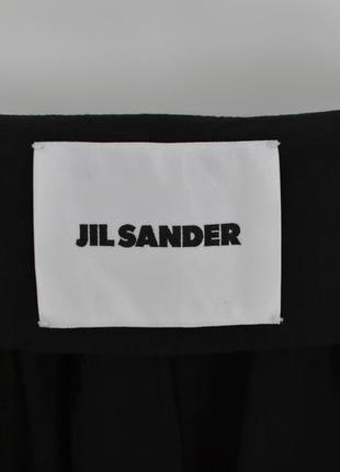 Черная юбка миди jil sander9 фото