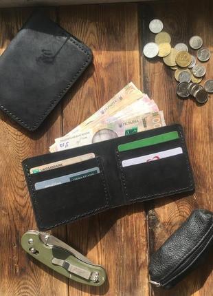 Портмоне кошелек бумажник 100% кожа + доставка в подарок*1 фото