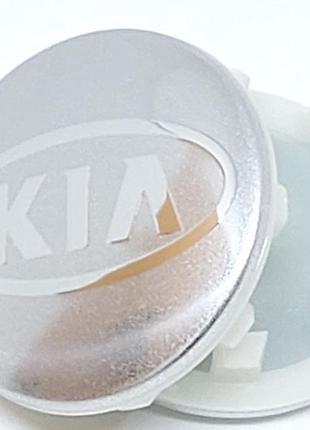 Ковпачок на диски kia срібло хром 59мм c5314k58